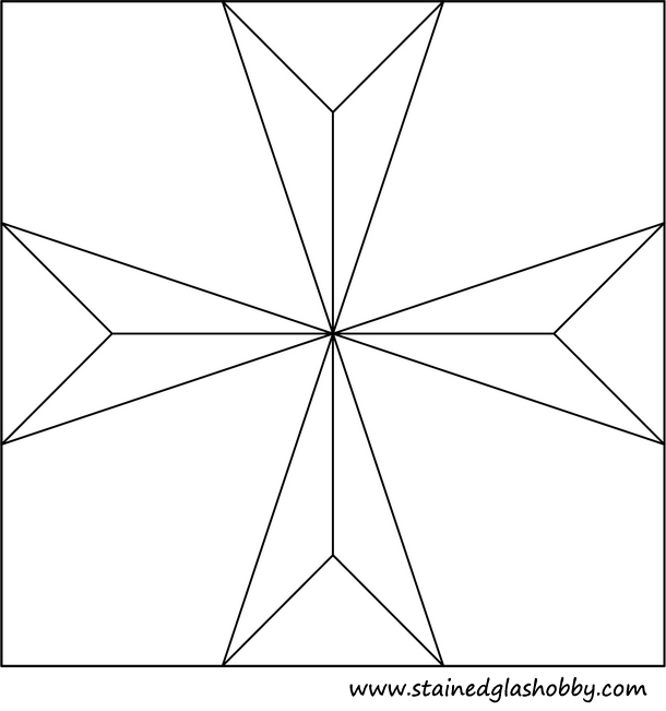 download maltese cross pattern