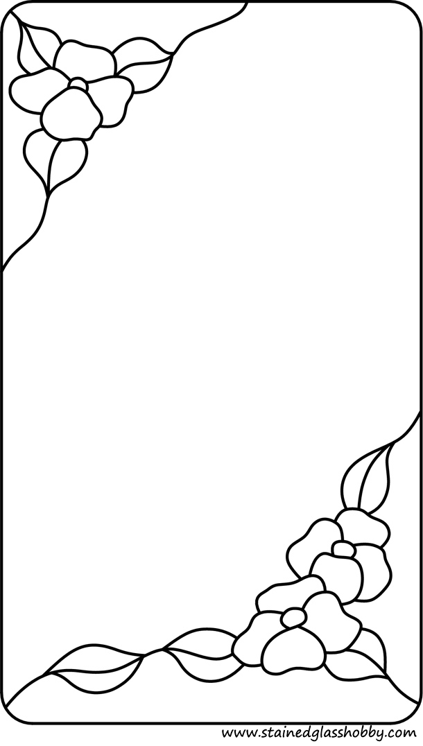 flower stained glass