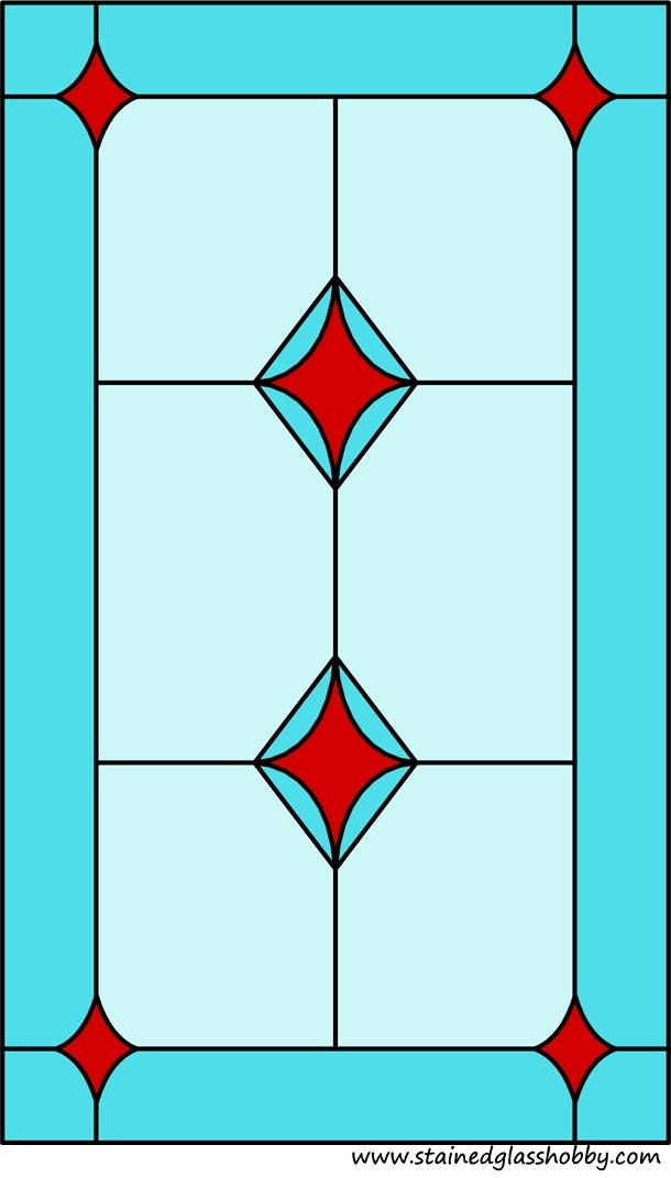 stained glass antique style