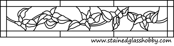 stained glass transom