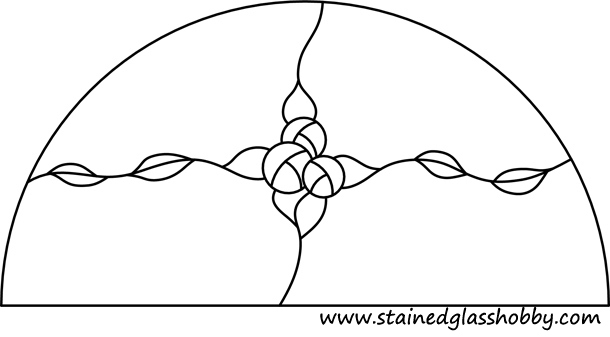 floral stained glass