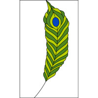 Rectangular leaf pattern