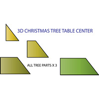 stained glass christmas tree