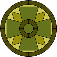 Free stained glass pattern