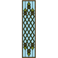 designer free stained glass
