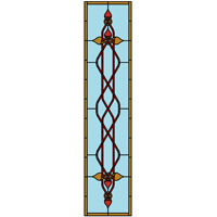 Celtic style stained glass pattern
