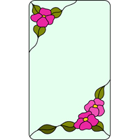 stained glass mirrors