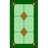 leaded glass windows